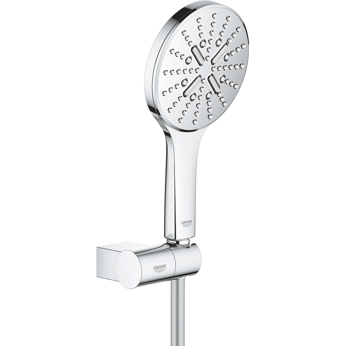 Grohe Smartactive 130 Wall Holder Shower Set 26580 Chrome 3 Grohe Smartactive 130 Wall Holder Shower Set 26580 Chrome