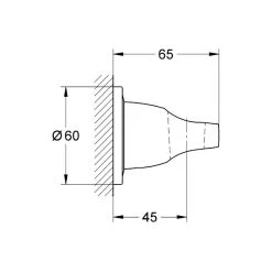 Grohe Ondus Hand Shower Holder 27188 -Ideal Standard shop grohe 27188000 2