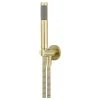 Meir Round Hand Shower On Fixed Bracket Tiger Bronze -Ideal Standard shop meir mz08 r bb