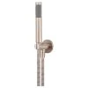 Meir Round Hand Shower On Fixed Bracket Champagne -Ideal Standard shop meir mz08 r ch