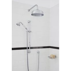 Perrin & Rowe Inclined Handshower On Hose Nickel -Ideal Standard shop perrin rowe 5387ni 5