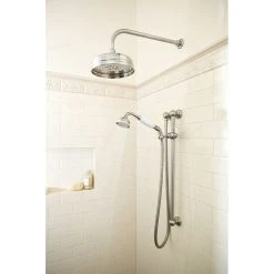 Perrin & Rowe Inclined Handshower On Hose Pewter -Ideal Standard shop perrin rowe 5387pf 3