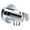 Pura Bathrooms Imex Pura Round Wall Outlet Elbow With Bracket -Ideal Standard shop pura ki120a