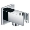 Pura Bathrooms Imex Pura Square Wall Outlet Elbow With Bracket -Ideal Standard shop pura ki121a