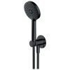 RAK CERAMICS RAK Petit Round Wall Mounted Shower Set Matt Black -Ideal Standard shop rak rakper4005b