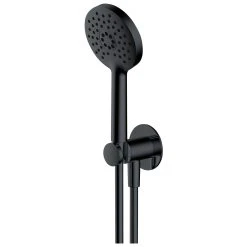 RAK CERAMICS RAK Petit Round Wall Mounted Shower Set Matt Black