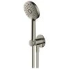 RAK CERAMICS RAK Petit Round Wall Mounted Shower Set Brushed Nickel -Ideal Standard shop rak rakper4005n